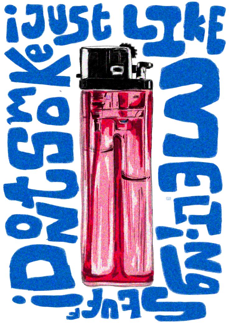 I don't smoke, I just like melting stuff - Print A4 & A5